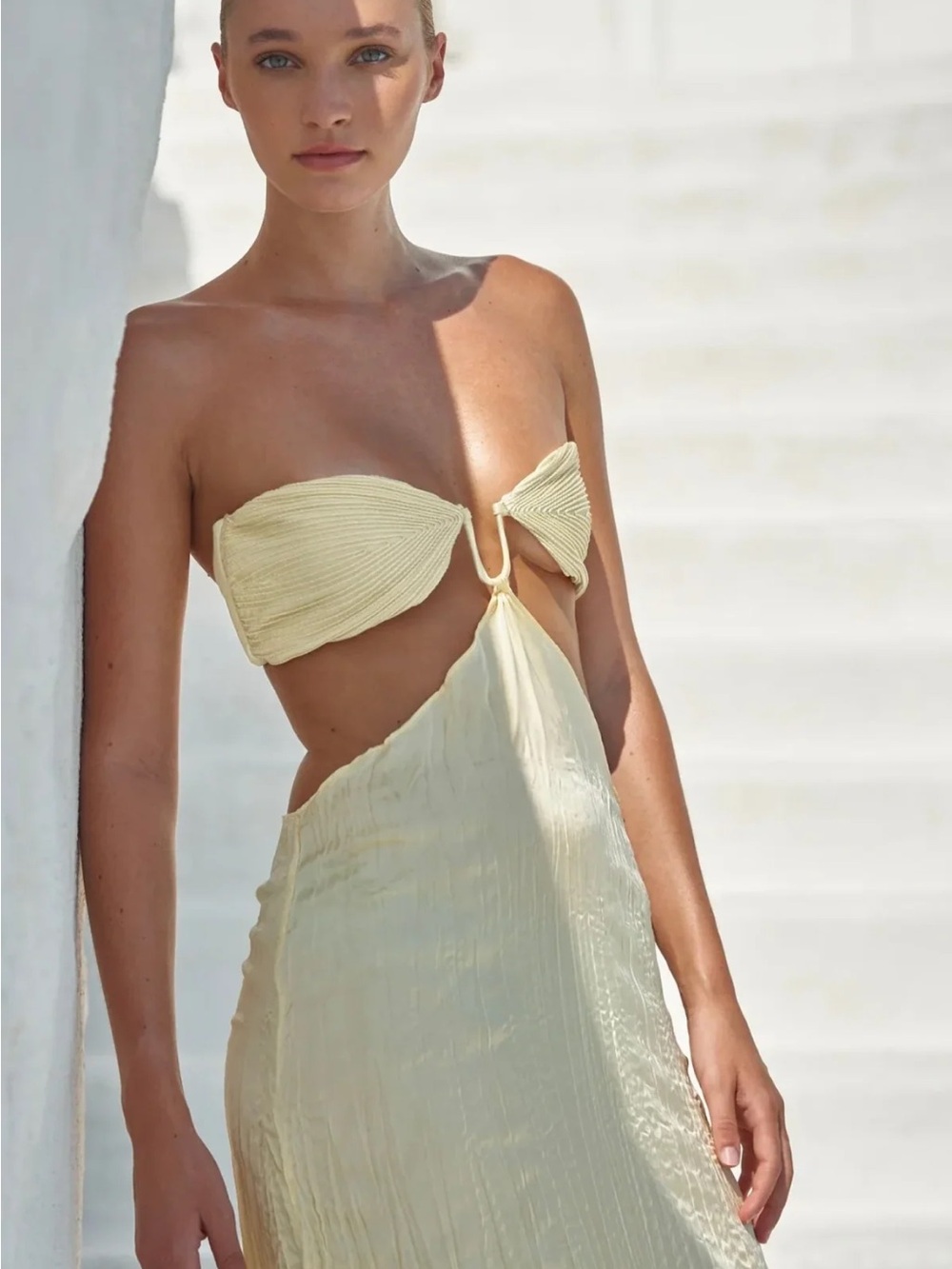 Baobab Voila Maxi Dress Butter Yellow XS - Picture 12 of 12